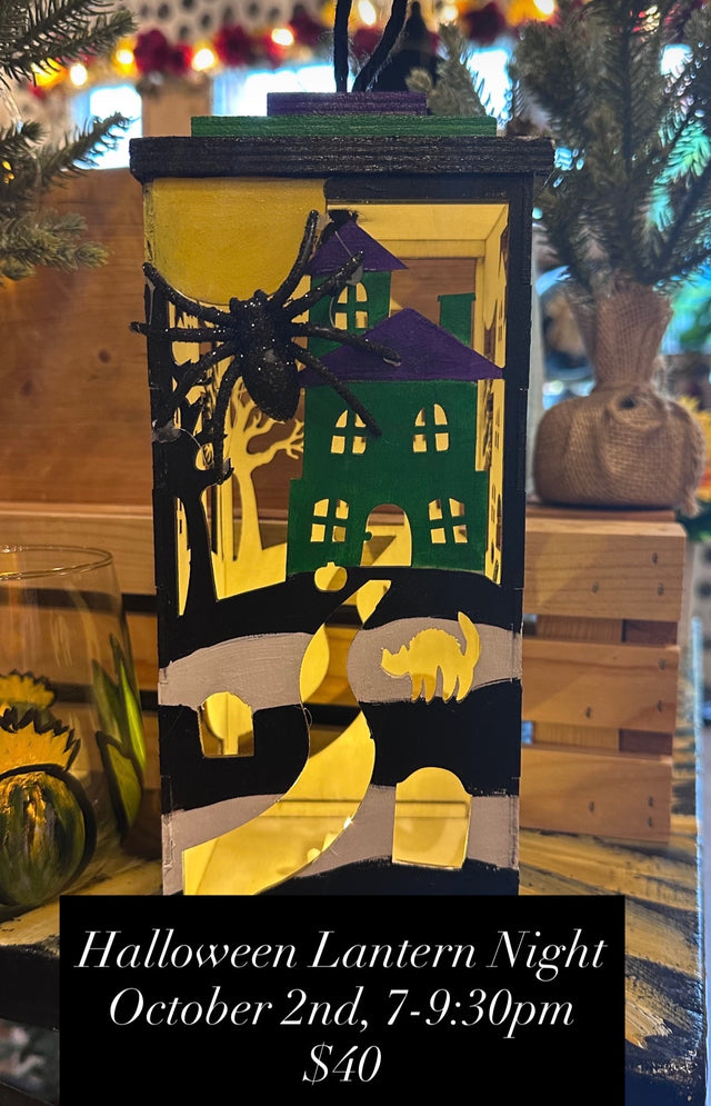 Halloween Lantern Night October 2nd 7-9:30pm.
