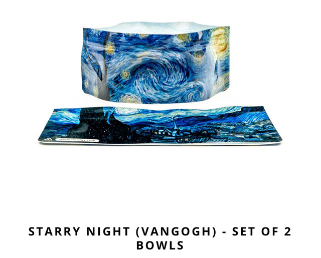 Starry Night (VanGogh) - Set of 2 bowls