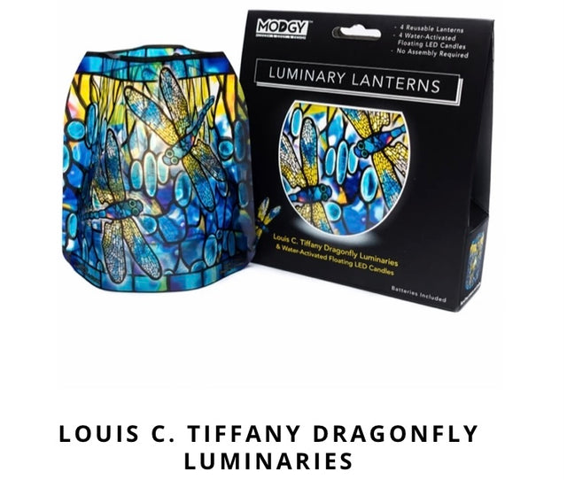Louis C Tiffany Dragonfly Luminaries