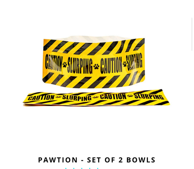 Pawtion - Set of 2 bowls